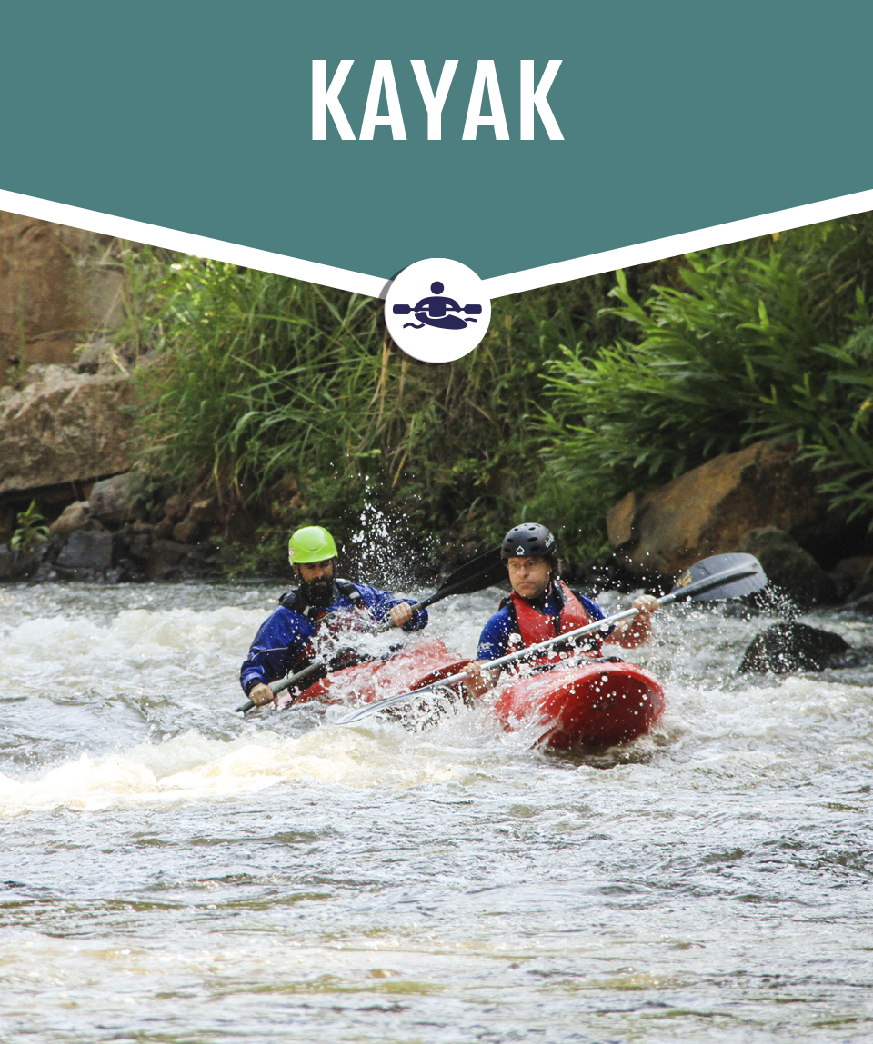 Kayak - - Brasil Raft Park - Destaque